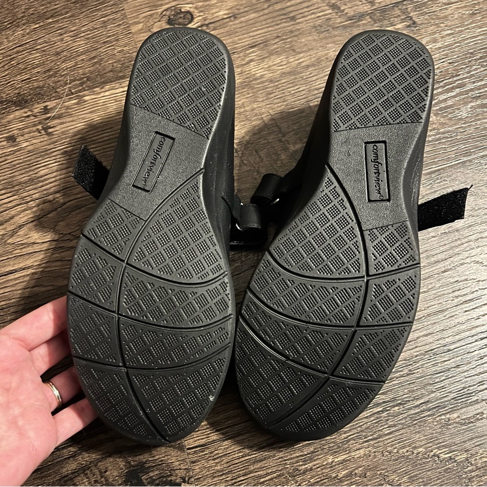 Comfort Plus by Predictions Black Flats - Picture 5 of 7